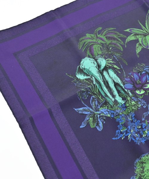 Christian Dior（クリスチャンディオール）バンダナ・スカーフ 紫 サイズ:- レディース/2200661755020