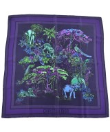 Christian Dior（クリスチャンディオール）バンダナ・スカーフ 紫 サイズ:- レディース/2200661755020