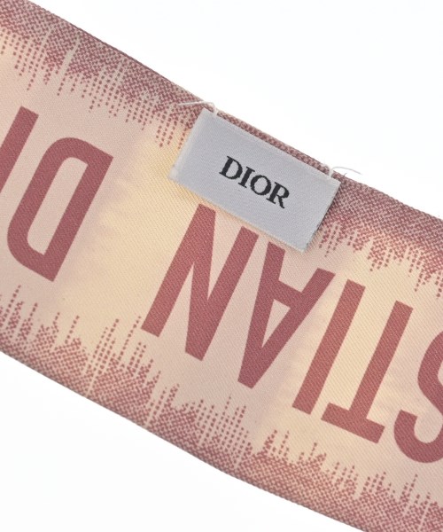 Christian Dior（クリスチャンディオール）バンダナ・スカーフ ピンク サイズ:- レディース/2200711648029