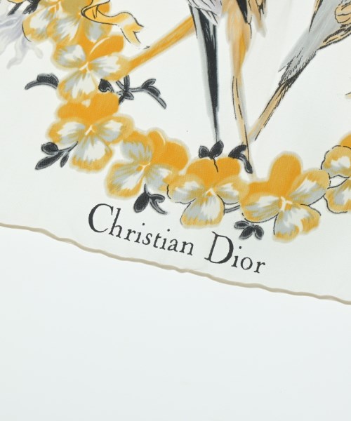 Christian Dior（クリスチャンディオール）バンダナ・スカーフ 白 サイズ:- レディース/2200712458016