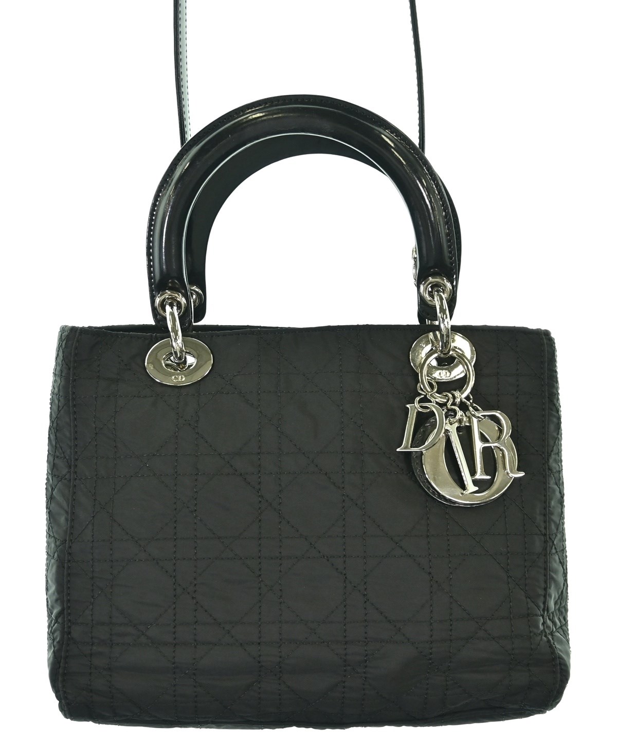 Christian Dior 黒 ハンドバッグ （少し訳あり） 値下しました。 Christian Dior（クリスチャンディオール）ハンドバッグ 黒 サイズ