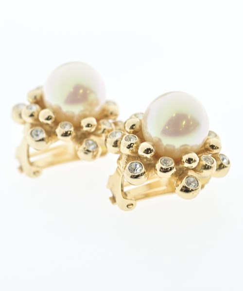 Christian Dior（クリスチャンディオール）ピアス・イヤリング 白 サイズ:- レディース/2200718191245