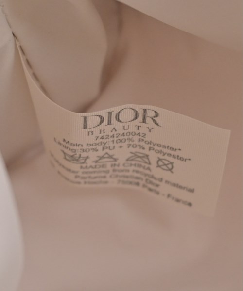 Christian Dior（クリスチャンディオール）ポーチ 白 サイズ:- レディース/2200647973080