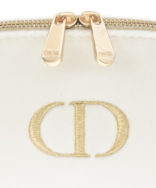 Christian Dior（クリスチャンディオール）ポーチ 白 サイズ:- レディース/2200647973080