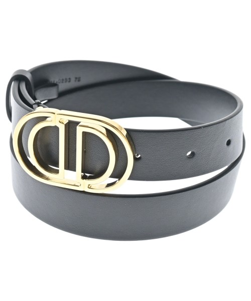 Christian Dior(クリスチャンディオール)ベルト 黒 サイズ:75/2200648631033