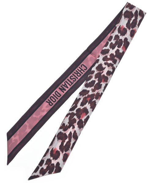Christian Dior（クリスチャンディオール）バンダナ・スカーフ 茶 サイズ:- レディース/2200650480483