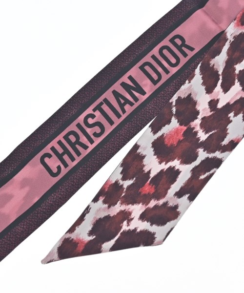 Christian Dior（クリスチャンディオール）バンダナ・スカーフ 茶 サイズ:- レディース/2200650480483