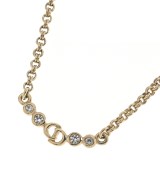 Christian Dior（クリスチャンディオール）ネックレス ゴールド サイズ:- レディース/2200702454790