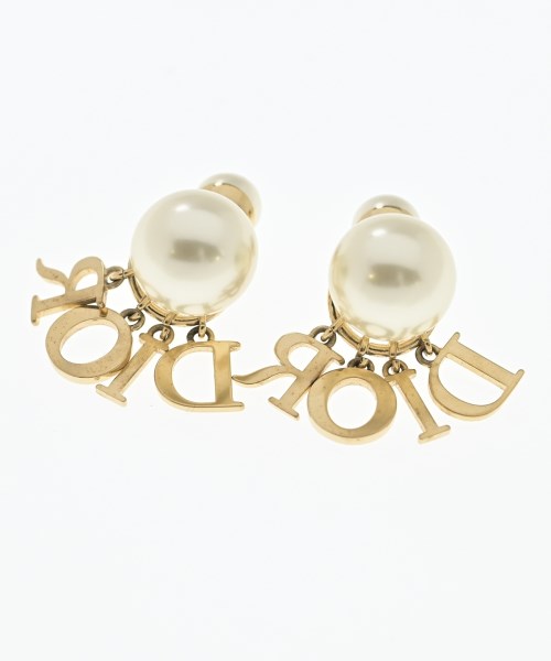 Christian Dior（クリスチャンディオール）ピアス 白 サイズ:- レディース/2200705994033