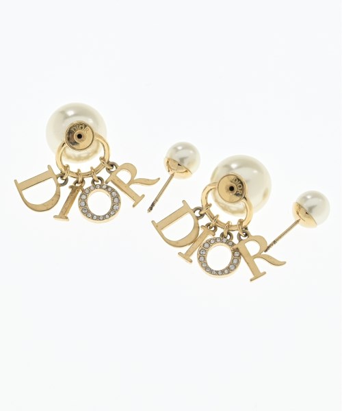 Christian Dior（クリスチャンディオール）ピアス 白 サイズ:- レディース/2200705994033