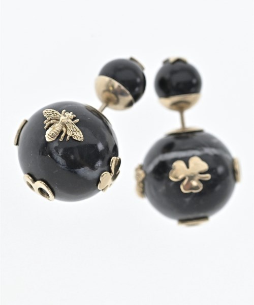 Christian Dior（クリスチャンディオール）ピアス 黒 サイズ:- レディース/2200704549081