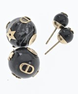 Christian Dior（クリスチャンディオール）ピアス 黒 サイズ:- レディース/2200704549081