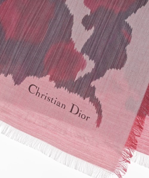 Christian Dior（クリスチャンディオール）バンダナ・スカーフ 赤 サイズ:- レディース/2200708945124
