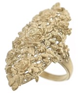 Christian Dior（クリスチャンディオール）リング ベージュ サイズ:M レディース/2200662962052