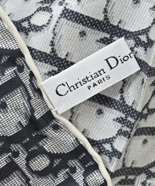 Christian Dior（クリスチャンディオール）バンダナ・スカーフ 黒 サイズ:- レディース/2200670723034