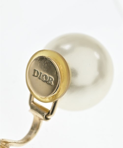Christian Dior（クリスチャンディオール）ピアス・イヤリング 白 サイズ:- レディース/2200719902208
