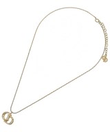 Christian Dior（クリスチャンディオール）ネックレス ゴールド サイズ:- レディース/2200720483550