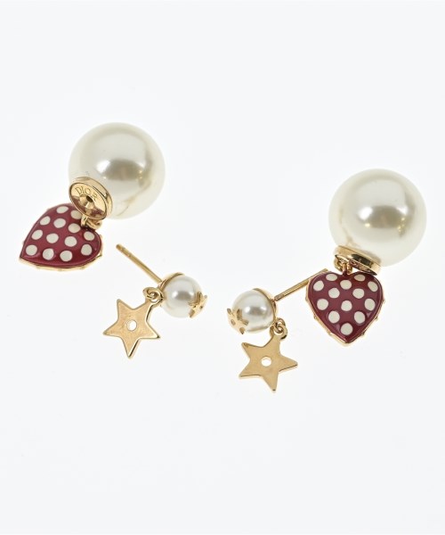 Christian Dior（クリスチャンディオール）ピアス 白 サイズ:- レディース/2200721160030