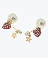 Christian Dior（クリスチャンディオール）ピアス 白 サイズ:- レディース/2200721160030