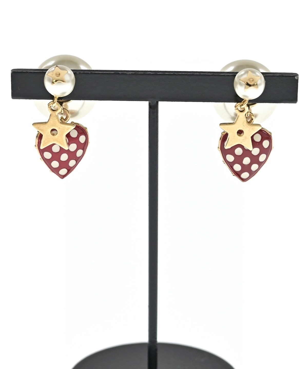 Christian Dior（クリスチャンディオール）ピアス 白 サイズ