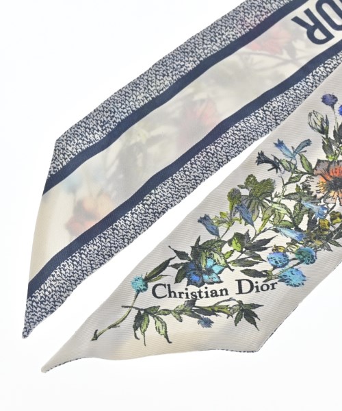 Christian Dior（クリスチャンディオール）バンダナ・スカーフ 白 サイズ:- レディース/2200722007396