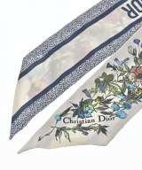 Christian Dior（クリスチャンディオール）バンダナ・スカーフ 白 サイズ:- レディース/2200722007396