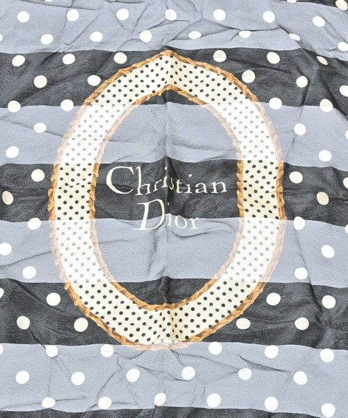 Christian Dior（クリスチャンディオール）バンダナ・スカーフ 黒 サイズ:- レディース/2200722557143