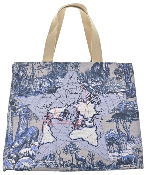 Christian Dior(クリスチャンディオール)トートバッグ 青 サイズ:-/2200676674064