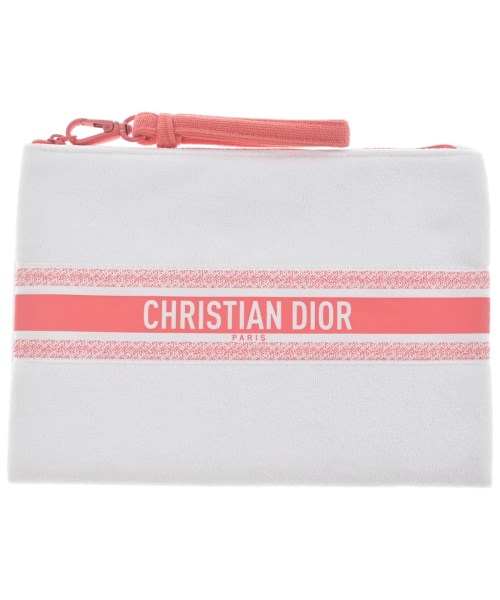 Christian Dior(クリスチャンディオール)ポーチ 白 サイズ:-/2200676674071