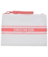 Christian Dior（クリスチャンディオール）ポーチ 白 サイズ:- レディース/2200676674071