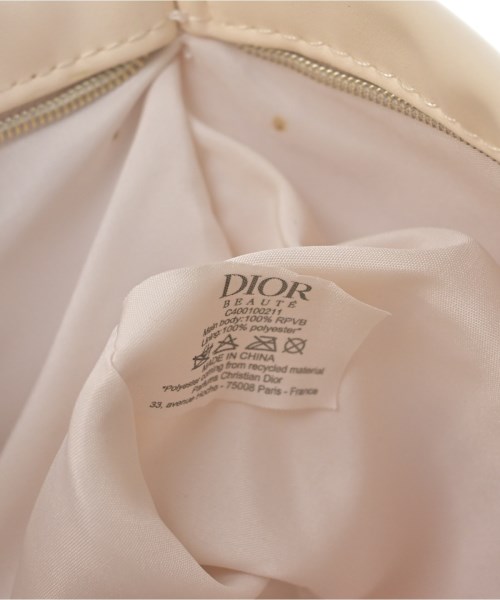 Christian Dior（クリスチャンディオール）ポーチ ベージュ サイズ:- レディース/2200676674095