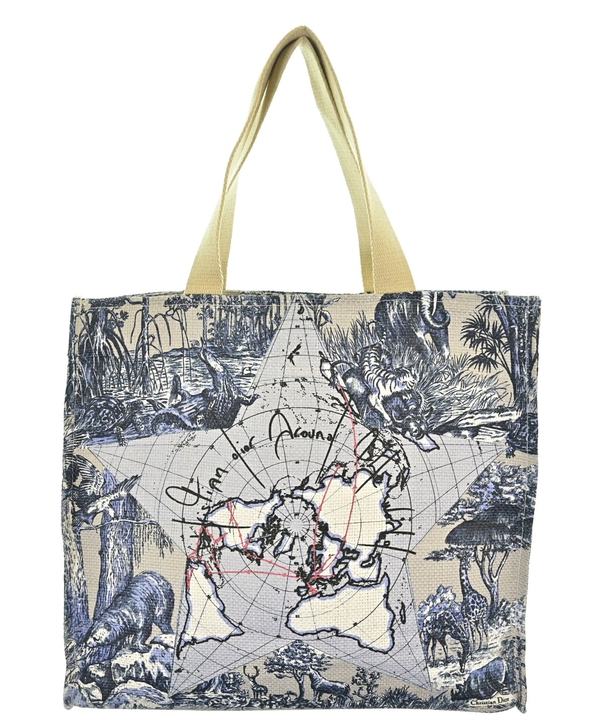 Christian Dior（クリスチャンディオール）トートバッグ グレー サイズ