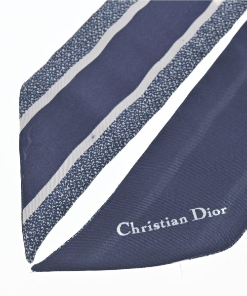 Christian Dior（クリスチャンディオール）バンダナ・スカーフ 紺 サイズ:- レディース/2200680853165
