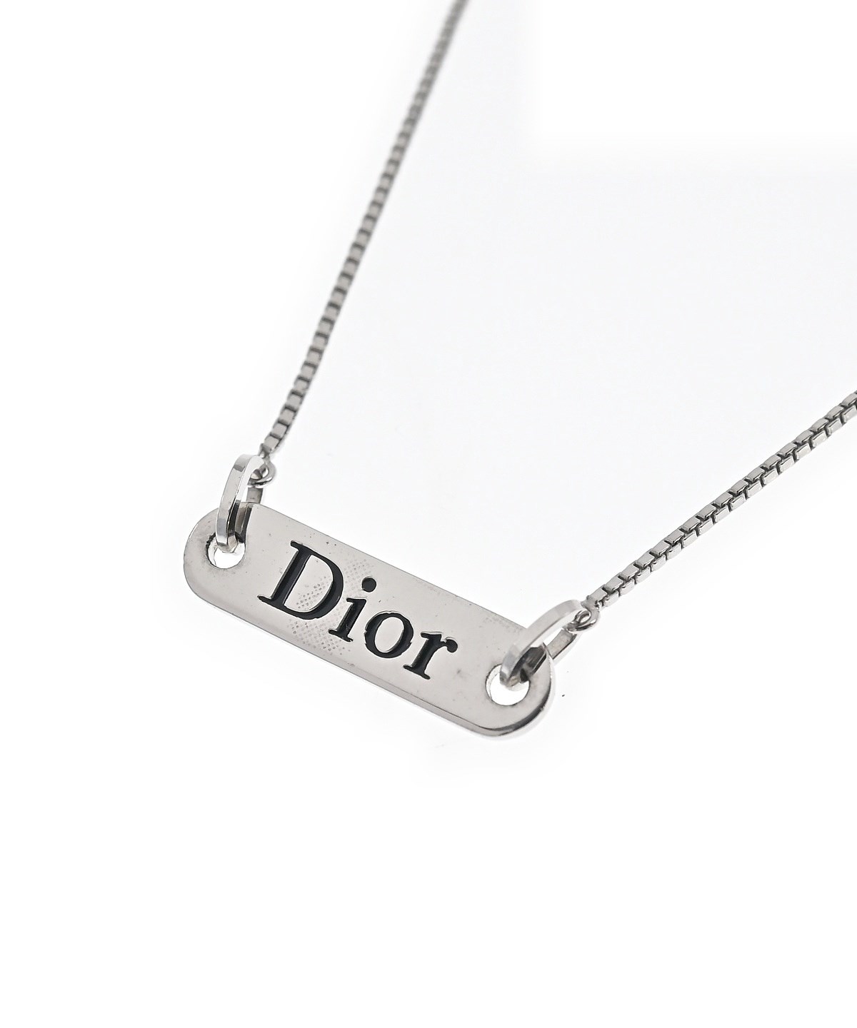 Christian Dior（クリスチャンディオール）ネックレス シルバー サイズ