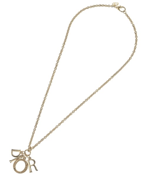 Christian Dior（クリスチャンディオール）ネックレス ゴールド サイズ:- レディース/2200685031919