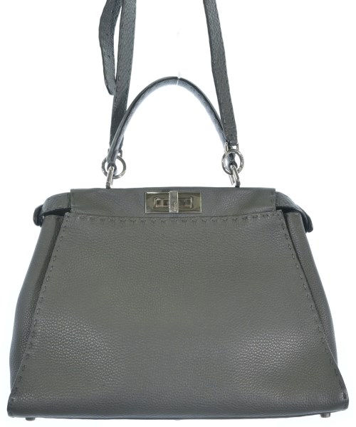 FENDI（フェンディ）ハンドバッグ グレー サイズ:- レディース/2200634870651