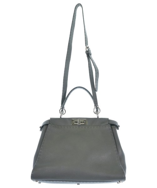 FENDI（フェンディ）ハンドバッグ グレー サイズ:- レディース/2200634870651