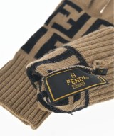FENDI（フェンディ）手袋 ベージュ サイズ:42 レディース/2200635983107