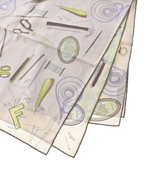 FENDI（フェンディ）バンダナ・スカーフ ピンク サイズ:- レディース/2200637669085