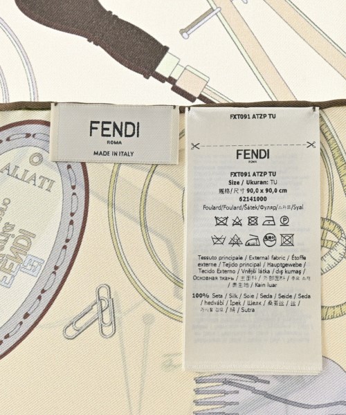 FENDI（フェンディ）バンダナ・スカーフ ピンク サイズ:- レディース/2200637669085