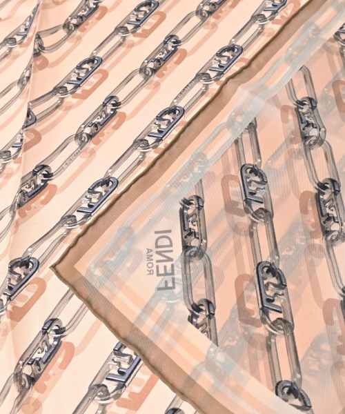 FENDI（フェンディ）バンダナ・スカーフ ピンク サイズ:- レディース/2200637669092