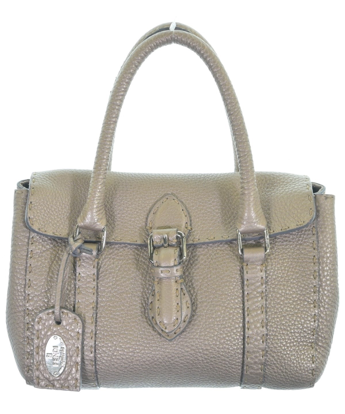 FENDI ハンドバック FENDI（フェンディ）ハンドバッグ ベージュ サイズ:- レディース