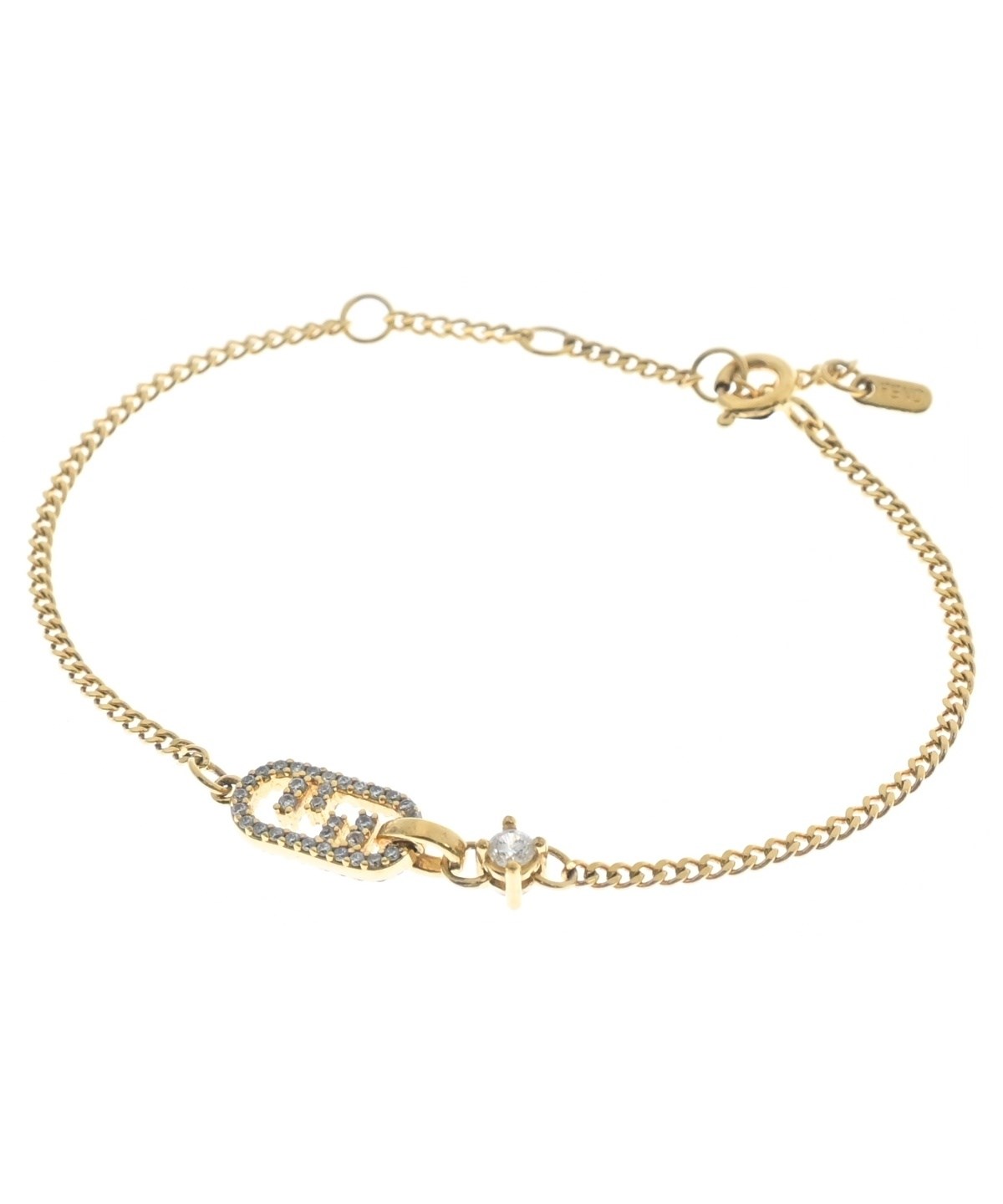 FENDI ロゴブレスレット ゴールド FENDI（フェンディ）ブレスレット・バングル ゴールド サイズ