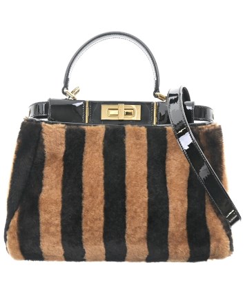 FENDI（フェンディ）ハンドバッグ 黒 サイズ:REGULAR レディース
