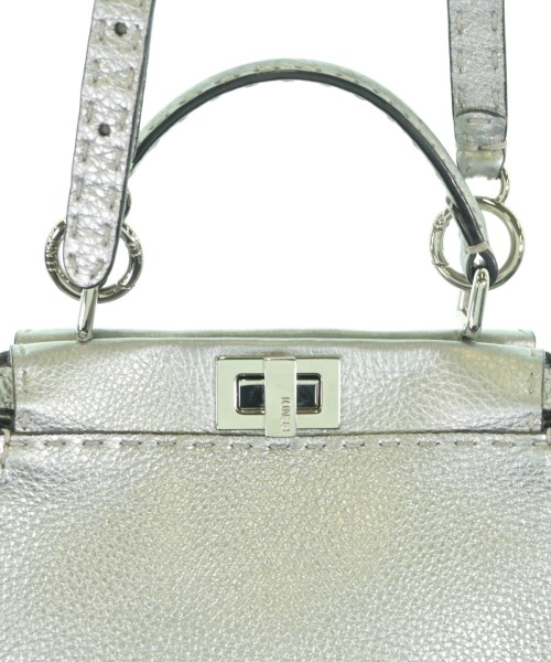FENDI（フェンディ）ハンドバッグ シルバー サイズ:- レディース/2200621411447