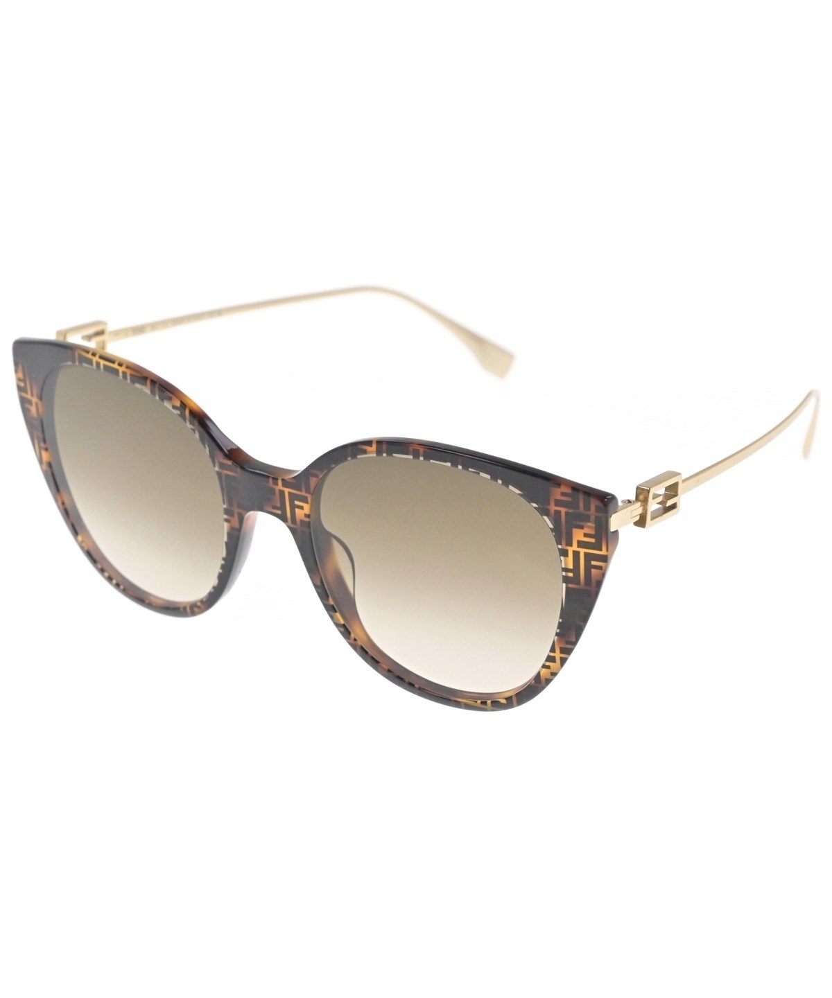 FENDI（フェンディ）サングラス 茶 サイズ:- レディース/2200611712677