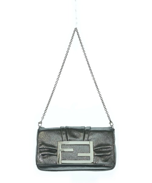 FENDI（フェンディ）ショルダーバッグ シルバー サイズ:- レディース/2200627237485