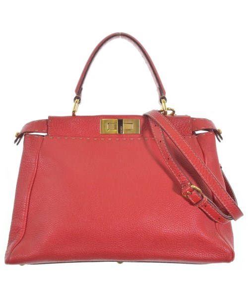 FENDI(フェンディ)ハンドバッグ 赤 サイズ:-/2200627238017