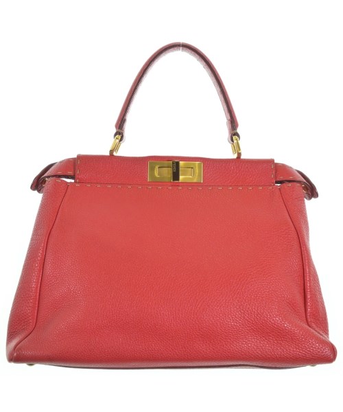 FENDI（フェンディ）ハンドバッグ 赤 サイズ:- レディース/2200627238017