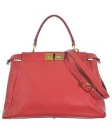 FENDI（フェンディ）ハンドバッグ 赤 サイズ:- レディース/2200627238017